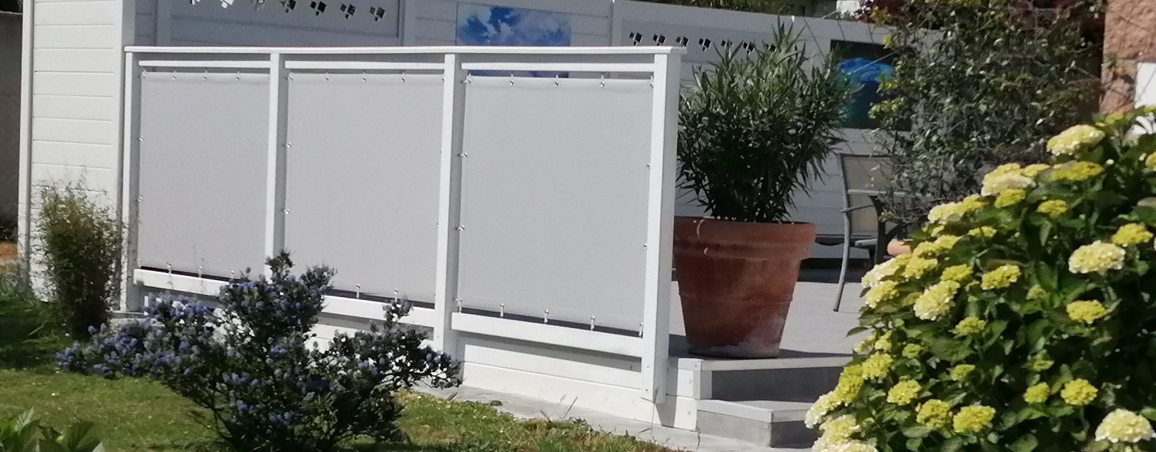 Jardin, terrasse : panneaux brise-vue pour se cacher des voisins